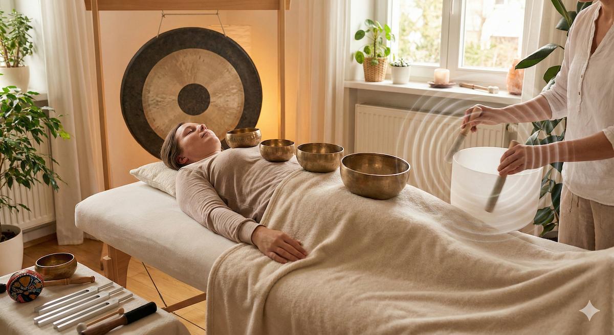 Personalised Ayurvedic Massage & Sound Bath | Lovely Ahimsa - 2 hours - Image 2